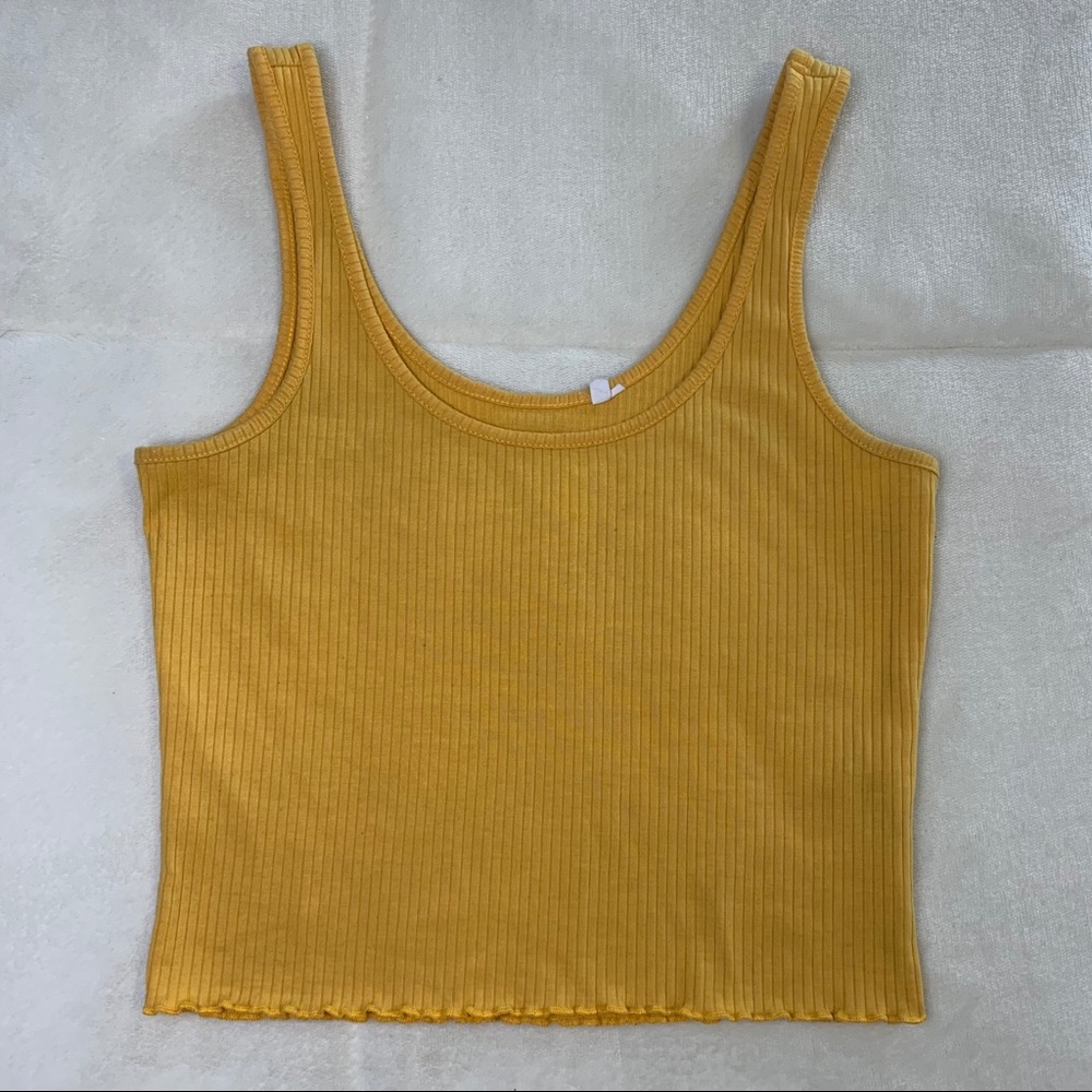 Pacsun Crop Frill Top